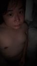 Chubby femboy touching himself