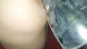 une bouteille dans ma chatte