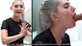 Fitness babe Eva Elfie gets fucked hard and drenched in cum