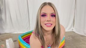 stuffing my gaping asshole with donuts by lana analise