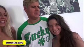 Dan'_s DP Fantasy, Anita Bellini &amp_ Christen Courtney'_s Ass Fucking!