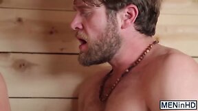 Roman opens up his tight hole for his master Colby Keller