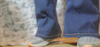 Smelly Tennis Shoes and 2 Pairs of Socks Stripped Off