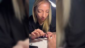 Blonde PAWG rides big cock till she hits G spot