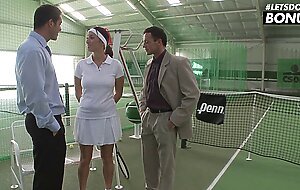 Lea Magic Gets Double Penetrated By Big Dick Coach And New Player Full Scene