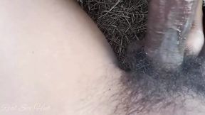 Indian Stepdaughter Doggy Sex at Outdoor Jungle in Saree