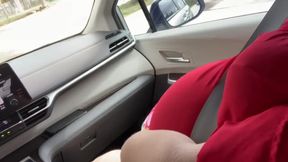 Big Ass Milf milf With Big Tits Caught Masturbating Publicly In Car & Getting Fingered &mdash;  POV &mdash;  JOI &mdash;  Cum