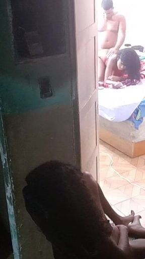 I Caught My Sister and Uncle Having Sex and Stood at the Door of the Room Touching Myself...