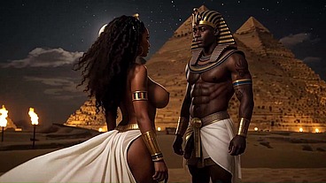 KpaxxxsAI-AdultVideos Presents: Ancient Egyptian Lust – Wild Sex Outside the Pyramids & Deep Inside the Chamber