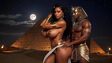 KpaxxxsAI-AdultVideos Presents: Ancient Egyptian Lust – Wild Sex Outside the Pyramids & Deep Inside the Chamber