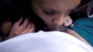SisNeedsMe - 3Some Family sex with Black Barely Legal (Demi Sutra) and her Freaky Stepsis (Evelin Stone)
