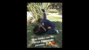 Sexo al aire libre con mi amigo curioso gay PARTE 2