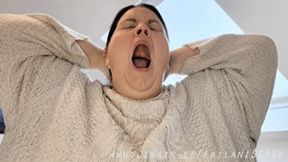 Sooo Tired - Big Mouth Yawning (WMV)