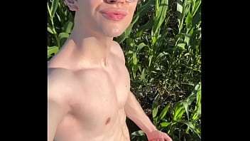 Almost Got Caught Jerking Off Outdoors And Cumming Big Load