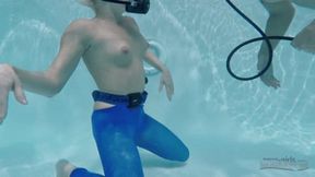 381 - Scuba Fun in Tights (Part 2 - 720p)