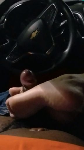 Angelica car footjob pt 1