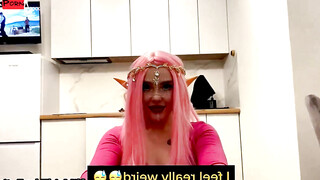seductive Elf ravishes me, leaving me breathless and bare