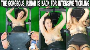 THE GORGEOUS IRINAH IS BACK FOR INTENSIVE TICKLING - FULL HD MP4