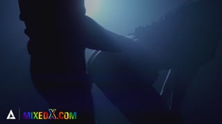 MIXEDX - Beautiful MILF Christina Shine Plays Her Pussy With A Huge Dildo