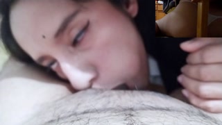 WIFE GIVES DEEPTHROAT HER HUSBAND'S BOSS / COSPLAY Himawari ga Yoru ni Saku