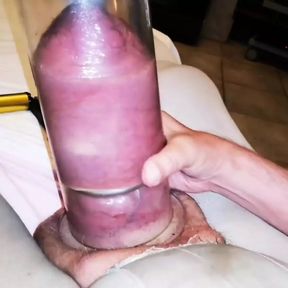 Extreme Pumping with Metal Cockring