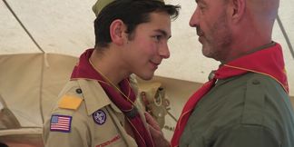 Twink gets ass fucked during camping by drill instructor