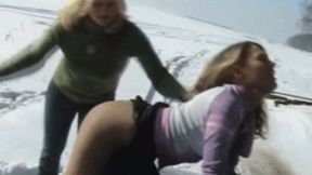 Cold Bare Bottom Spanking (MP4 SD)