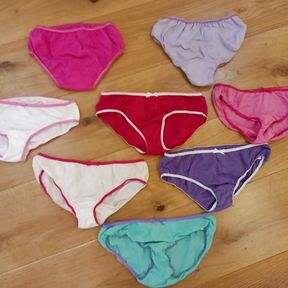 Collection of cute panties