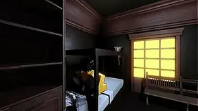 Femboy Dressed as Maiko Meets Secret Lover for Wild Hentai Night