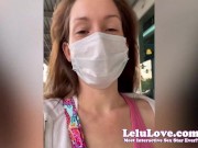 Behind the scenes Porn studio cleanup cosplay SexEd & more - Lelu Love