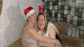 Festive BBW Tickles MP4