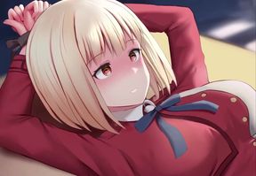 Chisato Footjob X Fucked by Huge Dick