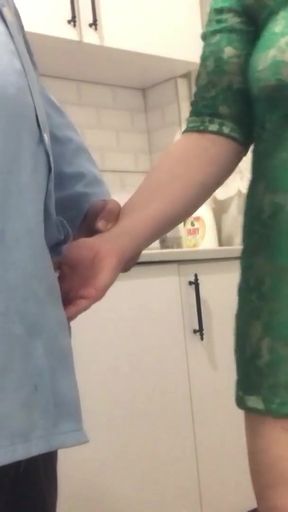 Thrilling moment from "a mature woman with a crime apprentice"