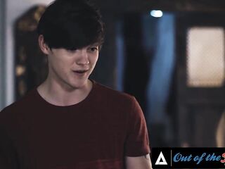 OUT OF THE FAMILY - Horny MILF Has threesome With Her Stepfamily