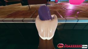 Misato Katsuragi 3D Animation - POV Legs-Up Missionary Fuck and Underwater Doggystyle Cumshot for Perfect Ass