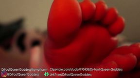 Red Lit Bandaged Soles Part 2