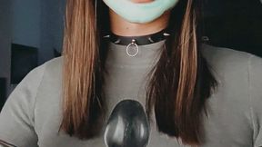 GlitterGiiiirl’s Intense PonyGag Play with Foam and Tongue Depressor