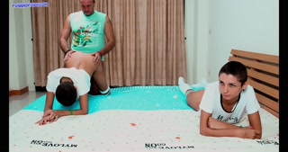 4K Neighbor fuck&nbsp;sisters while they watch movie