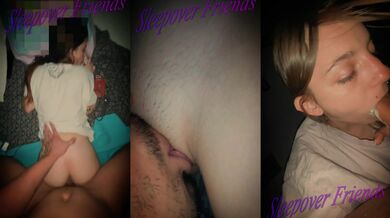 Step Sister follows her Big Brother instructions like a GOOD GIRL Sleepover Friends