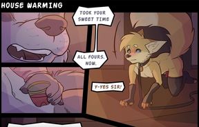 Furry Comic Dub: House Warming (Slice of Life, 18+) (Furry Comics, Furries, Furry Sex, Furry)