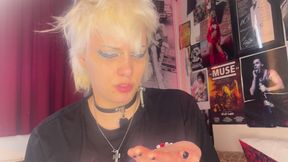 2 Tiny Men Snuck Into My Smoothie! Giantess Swallowing