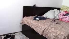 Amateur Wife Masturbates with Fingers in Pussy Until Orgasm.