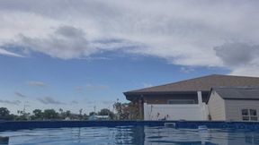 Quick Swim With Charlee
