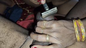 Indian Village Bhabhi Double Position Dildo Enjoyed Video Bihar and Vibration Enjoy Hot Wife Dildos Hard Sex English