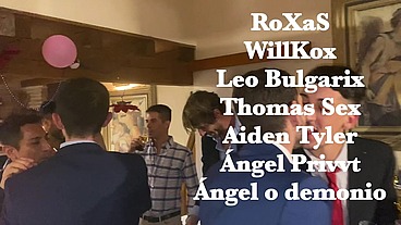 PORNSTARS SUPER ORGY 2022 FOR THE NEW YEAR'S CELEBRATION!!! W/ LEO BULGARI, VIKTOR ROM, ROXAS, NANDO REY, AIDEN TYLER, MARCO RUSH, BONY BABYRON, VICTOR DEEX, WILLKOX, ANGEL PRIVVT, DYLAN FERRASSA
