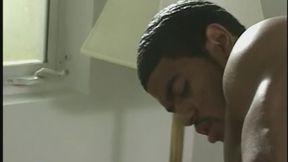 Two cute males fuck Latina whore in her wet pussy and ass