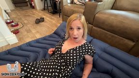 when teaching stepmom self defense goes wrong - shiny cock films