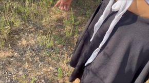 Indian Village Hot Desi Girl Fucked in the Forest