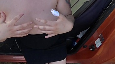 Civi Police officer gets his balls drained