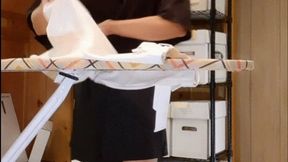 IRONING ON TIPPY TOES